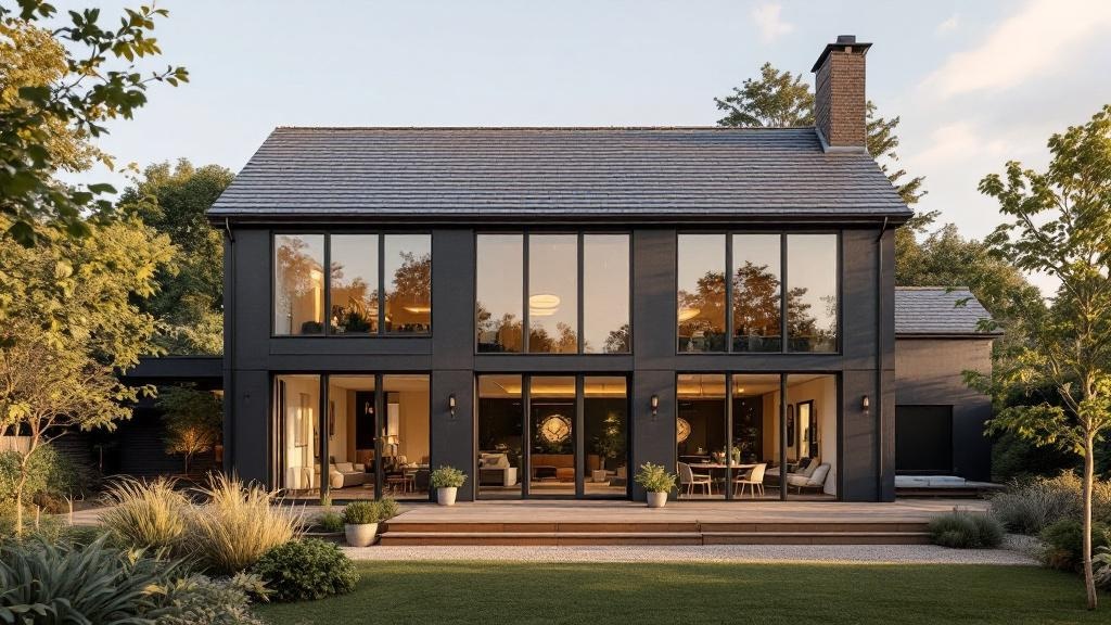 Остекление коттеджей: выбор, материалы, решения