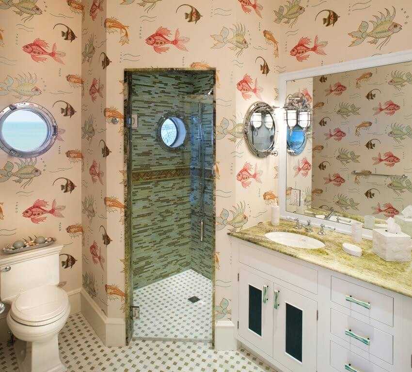 Гостиная в морском стиле - 88 фото лучших идей оформления смелого дизайна