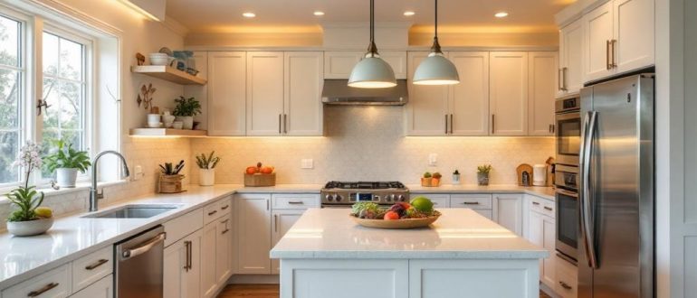 Как освещение меняет восприятие небольшой кухни: секреты визуального расширения пространства