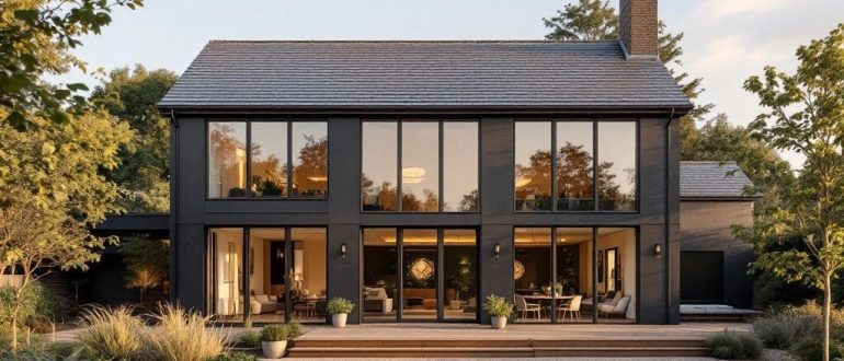 Остекление коттеджей: выбор, материалы, решения