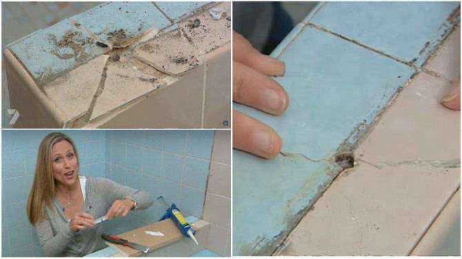 Как очистить швы между плиткой в ванной от плесени и грибка в домашних условиях