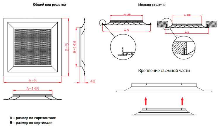 Потолочные диффузоры для вентиляции: форма, материал, монтаж