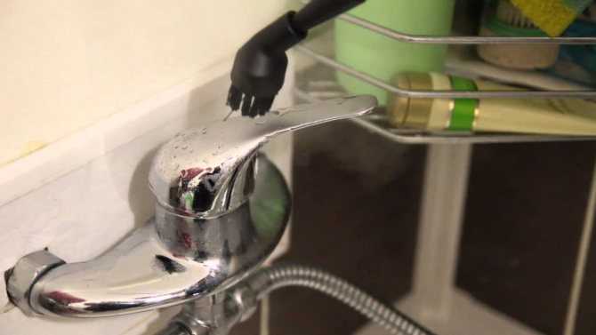 Как очистить кран от известкового налета в домашних условиях