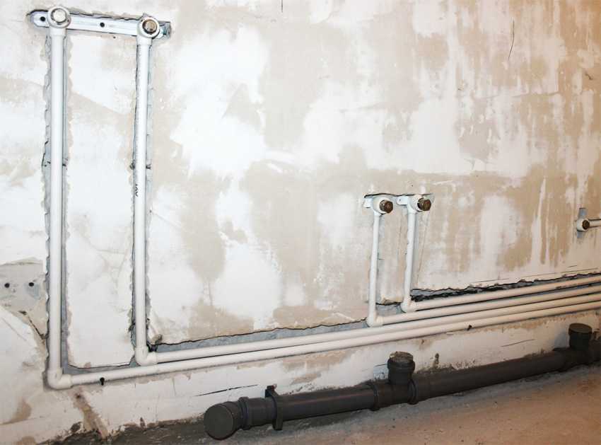 Полипропиленовые трубы в стене: можно ли прятать, замуровывать, как замуровать, монтаж