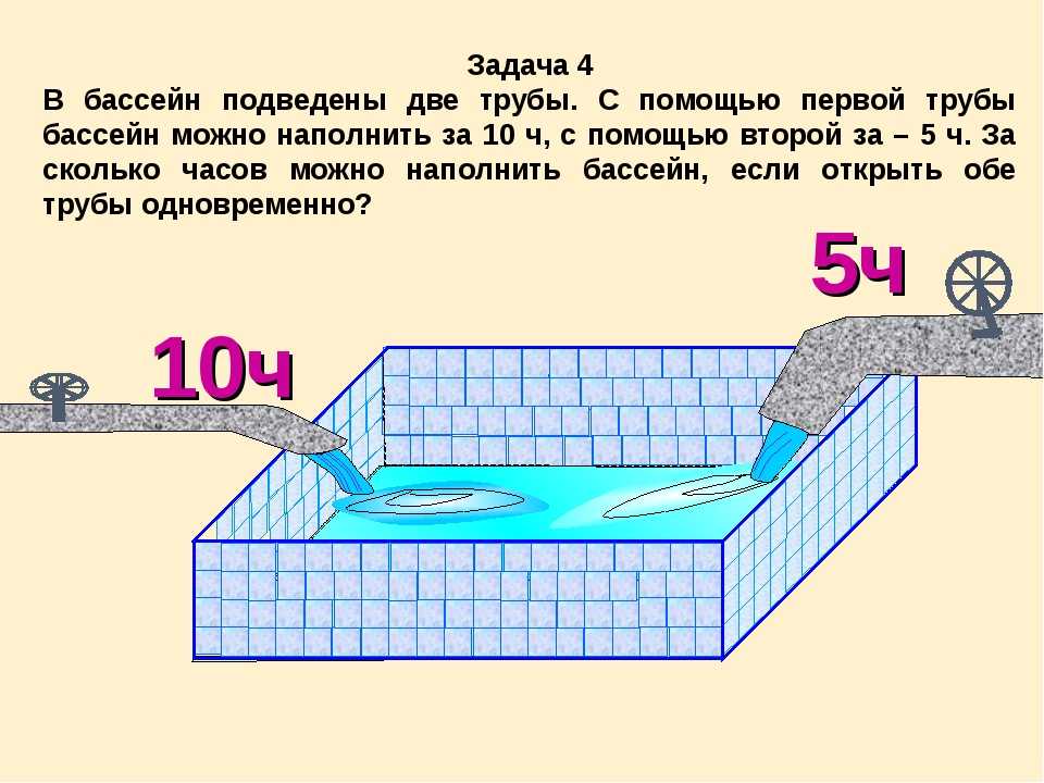 Давление воды в бассейне