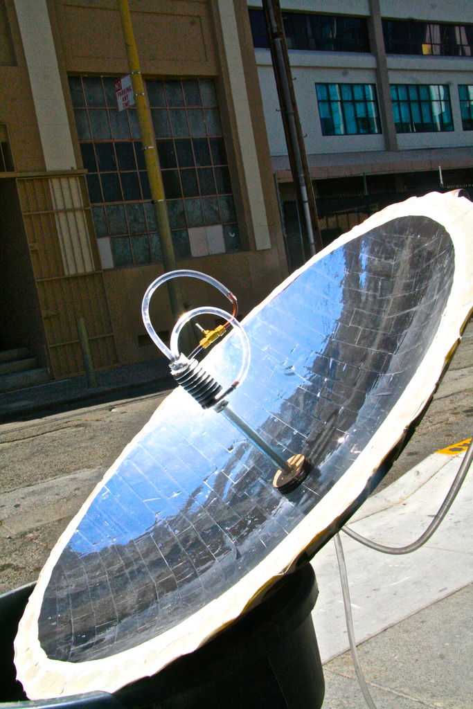 Солнечные концентраторы - тепло и электричество в одном устройстве - alter220.ru