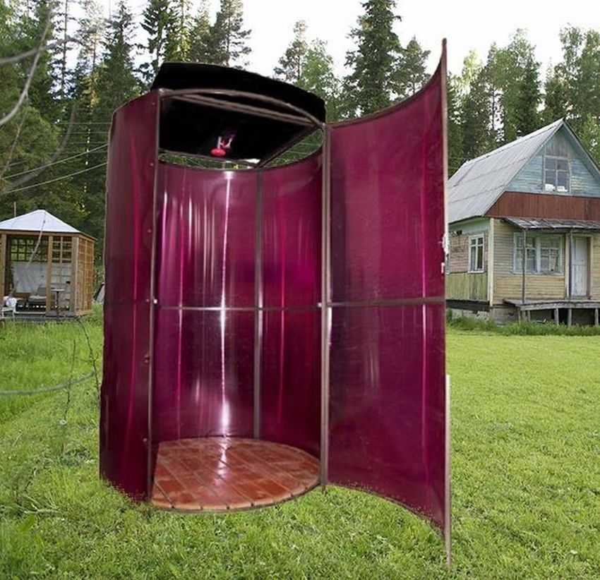 Летний душ для дачи своими руками: (100+ фото)