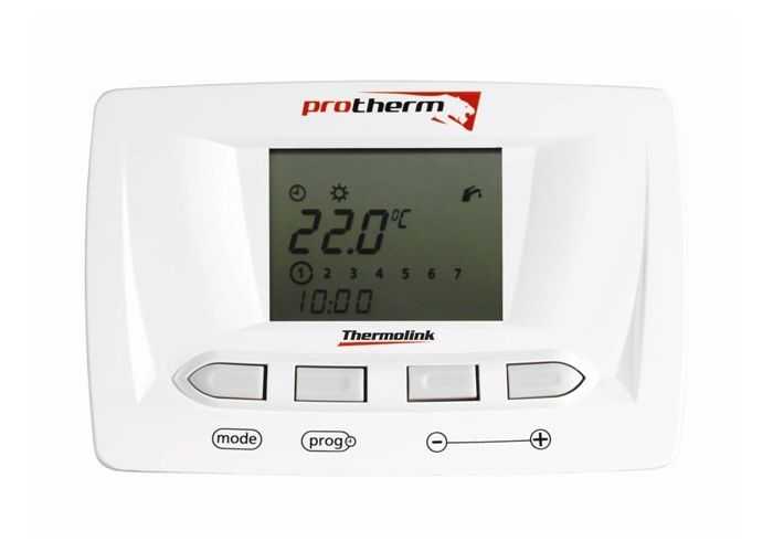 Инструкции на комнатные терморегуляторы protherm серии thermolink бренда protherm - скачать pdf