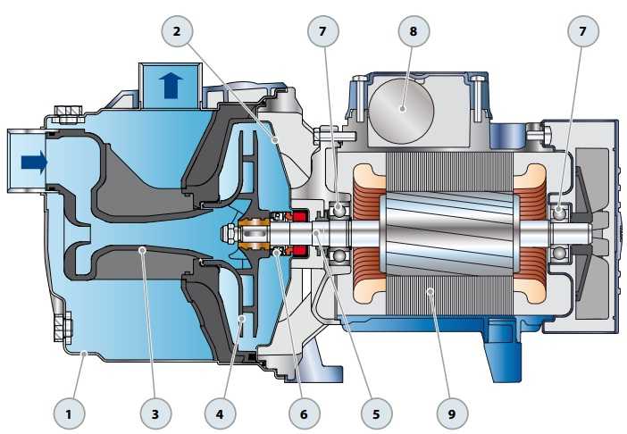 Вихревые насосы — устройство, отличия от центробежных агрегатов