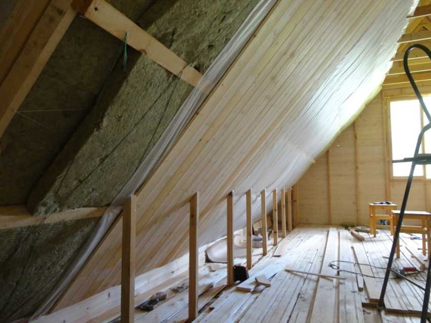 Утепление потолка в доме с холодной крышей: схемы и способы