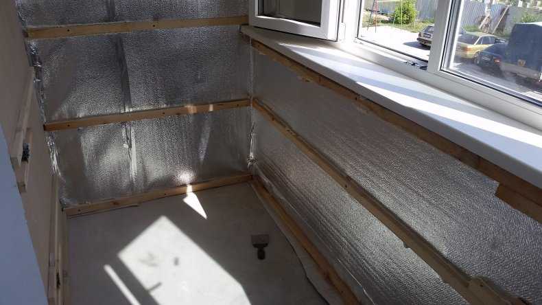 Как сделать парапет на лоджии, утепление балкона из металлопрофиля