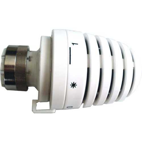 Термоголовка для радиатора отопления – устройство, позволяющие с высокой точностью (±1°С) поддерживать необходимую температуру в помещении.