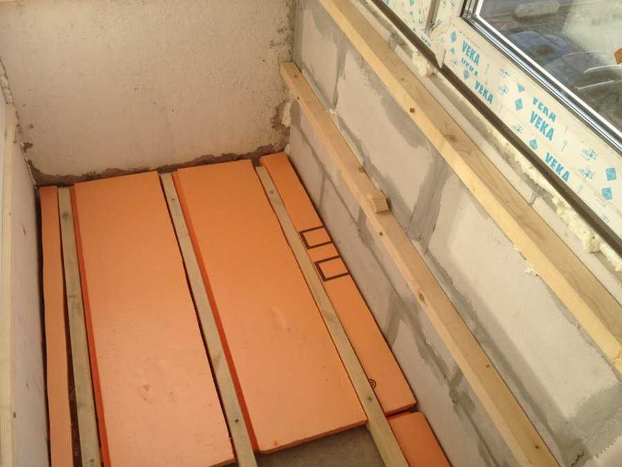 Утепление балкона из металлопрофиля - мастер сам