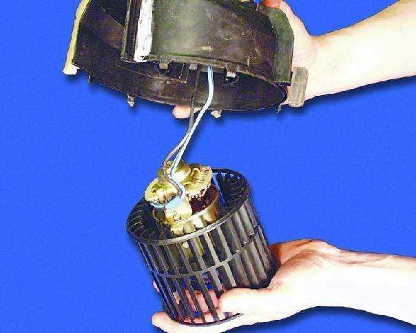 Замена мотора печки на ваз 2110