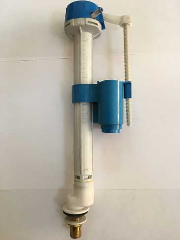 Схема сливного бачка унитаза с нижним подводом воды - отопление