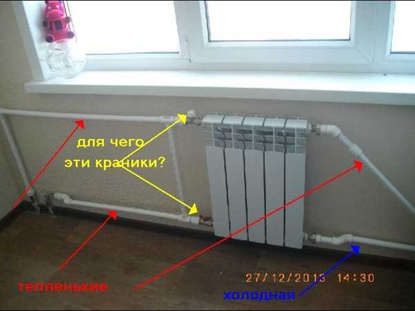 Как правильно перекрыть батарею зимой, если в комнате жарко?