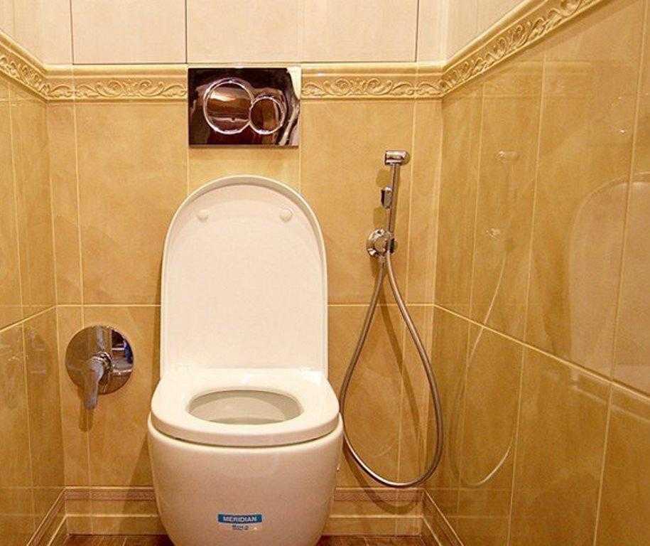 Как установить в туалете гигиенический