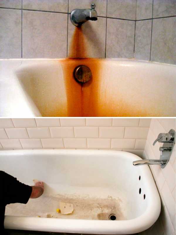 Чем мыть чугунную ванну не повреждая эмаль: обзор бытовой химии и домашних средств