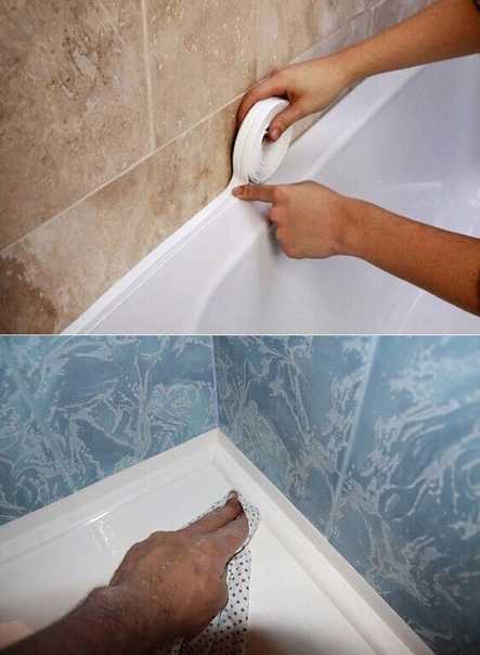 Как соединить ванну с плиткой на стене: особенности заделки швов, чем лучше