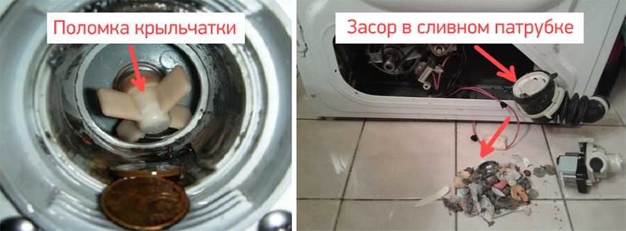 Почему течет вода из стиральной машинки?