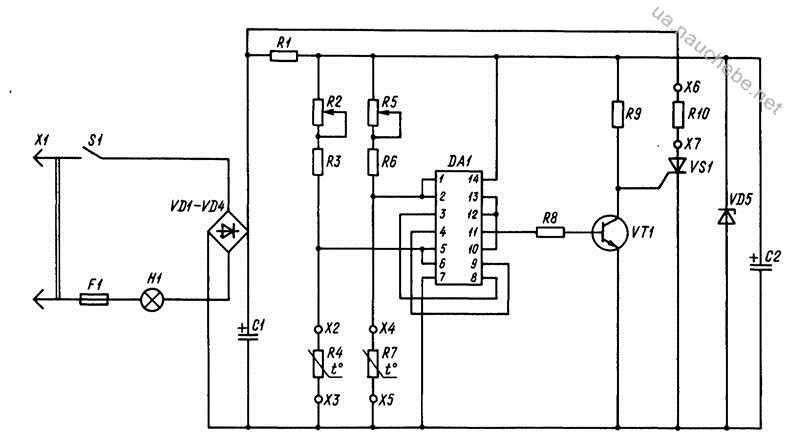 Простой терморегулятор своими руками: электронные схемы, тонкости .