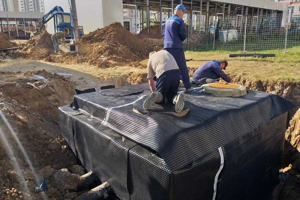 Тепловая камера тепловых сетей, тепловая камера