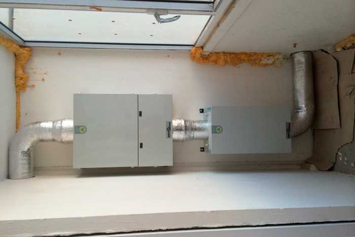Приточная вентиляция совмещенная с канальным кондиционером (часть 1 — электрическая) / хабр