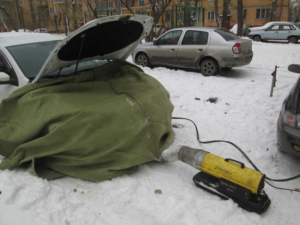 Как отогреть автомобиль в мороз зимой