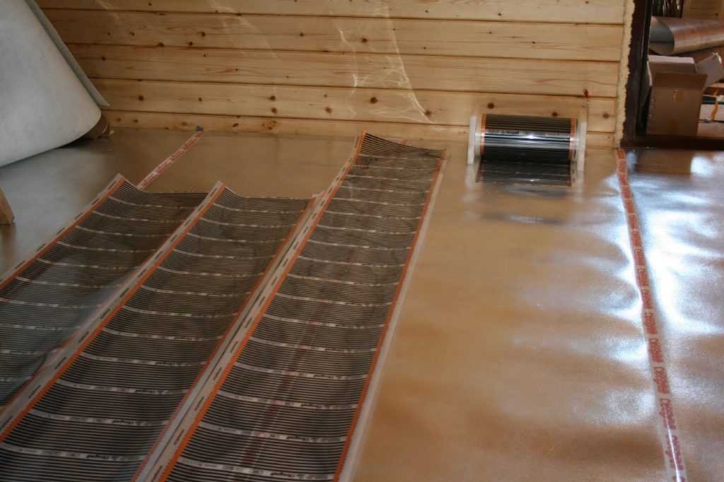 Теплый пол под линолеум на бетонный пол - какой лучше уложить и как правильно