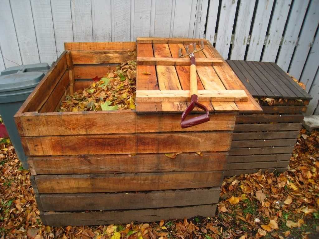 Как сделать садовый компостный ящик (компостер) своими руками