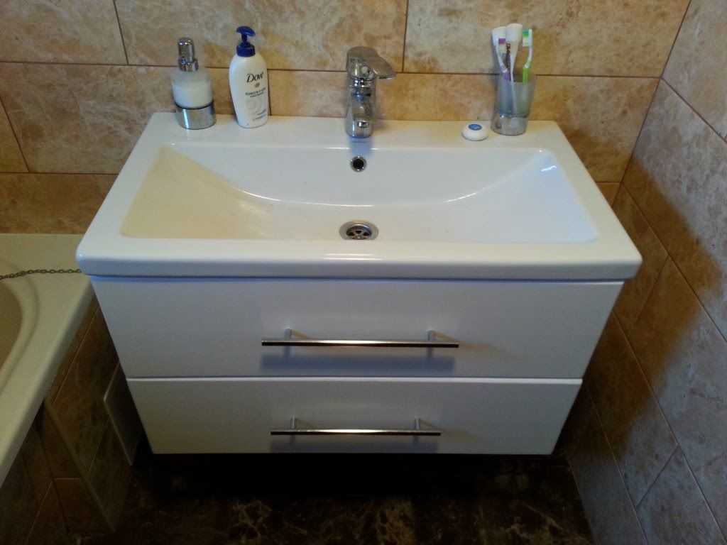Накладная раковина на столешницу в ванную комнату: монтажные инструкции