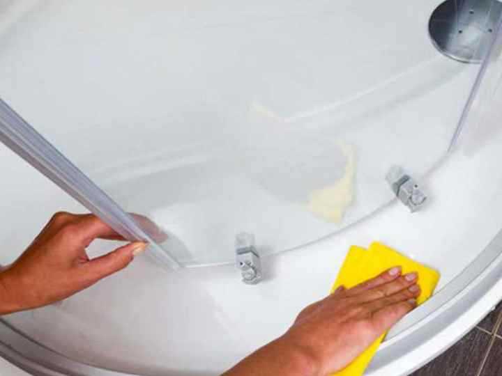 Как помыть душевую кабину в домашних условиях