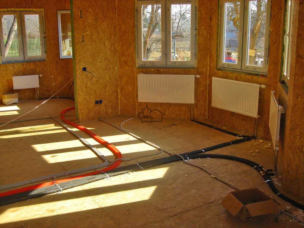 Отопление каркасного дома электричеством: отопление дома из сип панелей - 1drevo.ru